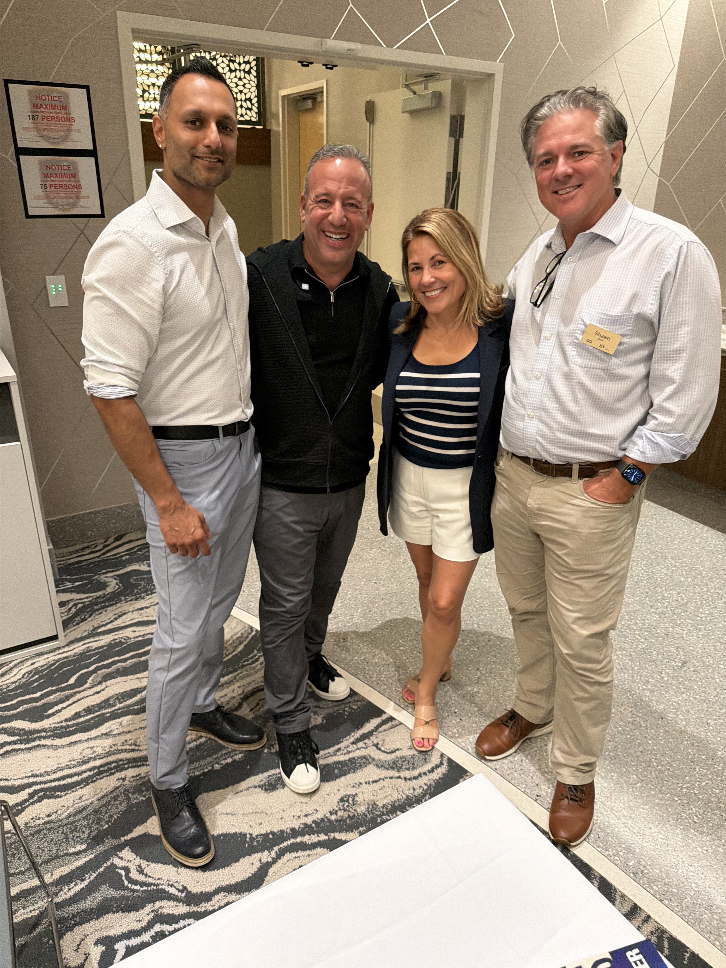 EO Atlanta members together at an event